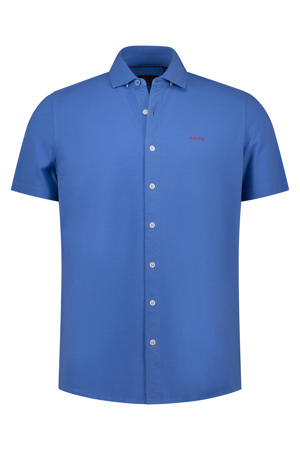regular casual overhemd blauw
