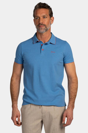 regular polo blauw