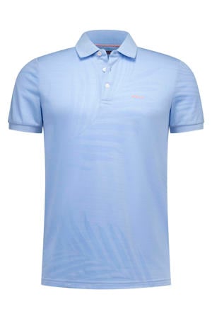 regular fit polo - lichtblauw