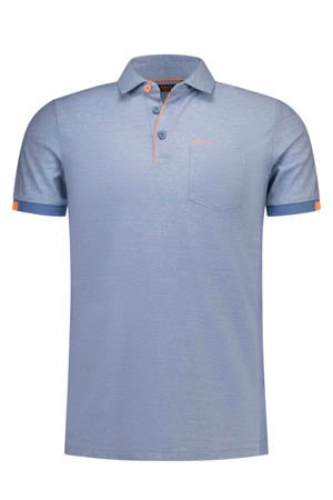 regular fit polo - blauw