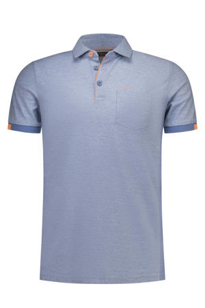 regular fit polo - blauw