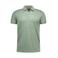 New Zealand Auckland regular fit polo met geribde boorden - groen