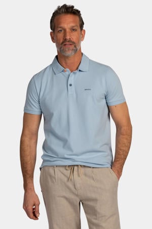 regular polo blauw
