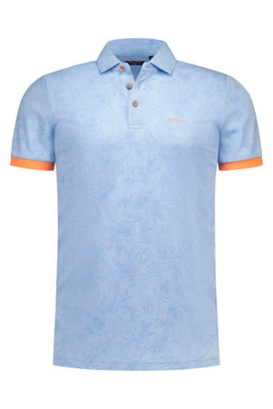 regular fit polo - lichtblauw