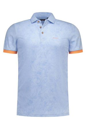 regular fit polo - lichtblauw