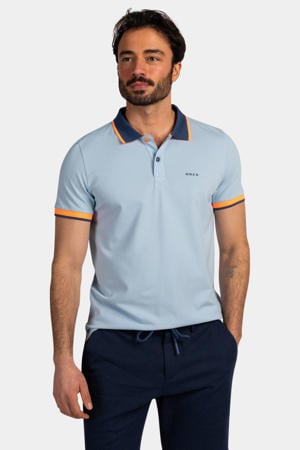 regular polo lichtblauw
