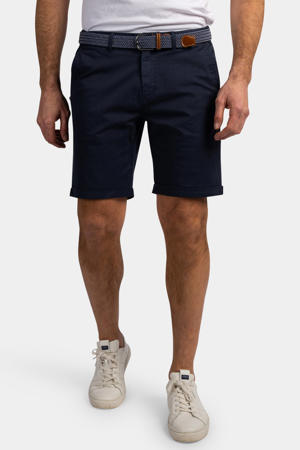 regular chino short donkerblauw