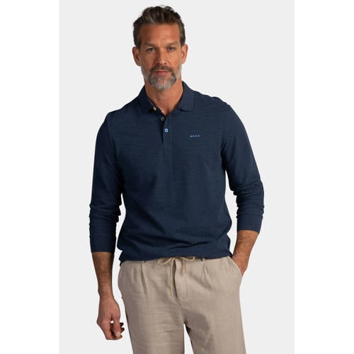 New Zealand Auckland regular polo donkerblauw afbeelding