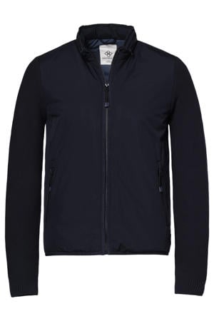softshell jas donkerblauw