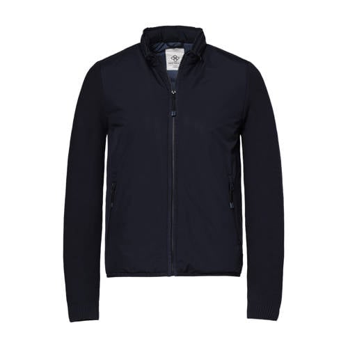 District softshell jas donkerblauw afbeelding