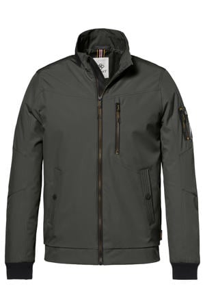 softshell jas donkergroen