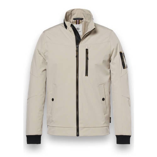 District softshell jas beige afbeelding