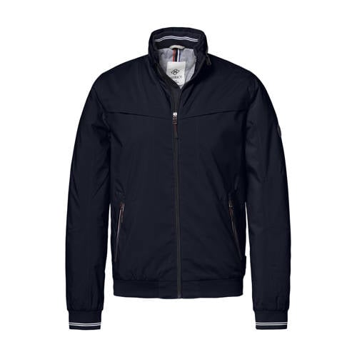 District softshell jas donkerblauw afbeelding