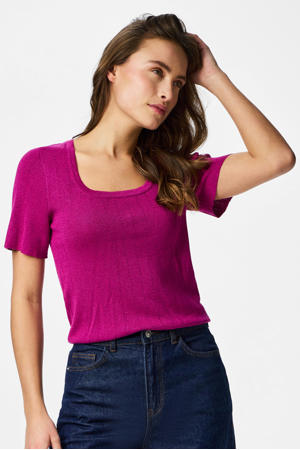 top gebreid roze