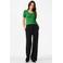PIECES top gebreid groen
