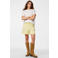 PIECES straight high waist casual short