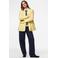 PIECES oversized blazer lichtgeel