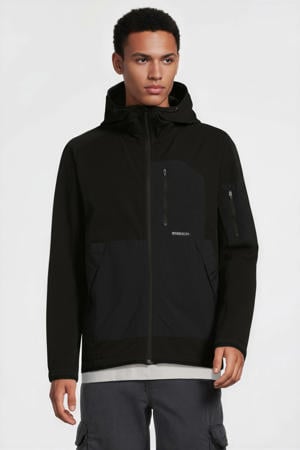 softshell jas zwart