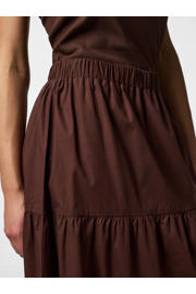 thumbnail: PIECES maxi rok bruin
