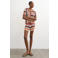 TOPSHOP gestreepte top multi gebreid