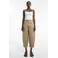 TOPSHOP barrel high waist casual broek lichtbruin