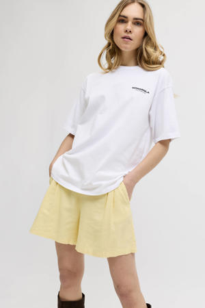 high waist casual short