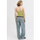 JJXX kanten gebloemde strapless top groen