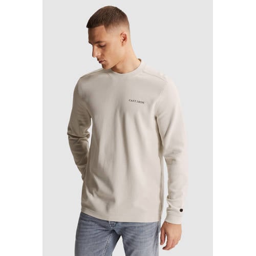 Cast Iron longsleeve ecru afbeelding