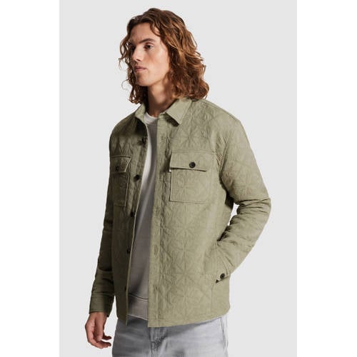 Cast Iron overshirt groen afbeelding