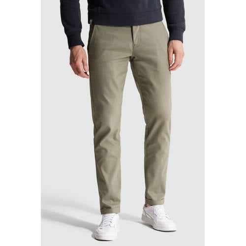 Cast Iron CYLAS slim chino groen afbeelding