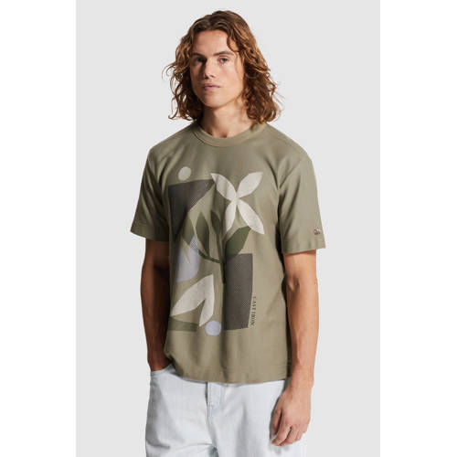 Cast Iron regular T-shirt grijsgroen afbeelding