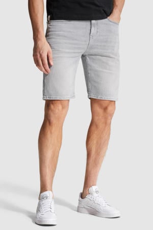 VALVER denim regular short grijs