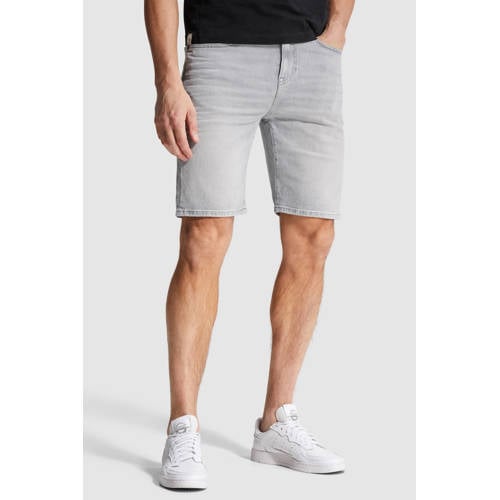 Cast Iron VALVER denim regular short grijs afbeelding
