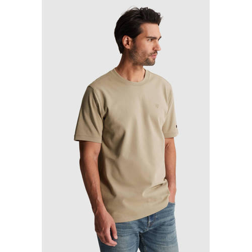 Cast Iron regular T-shirt beige afbeelding