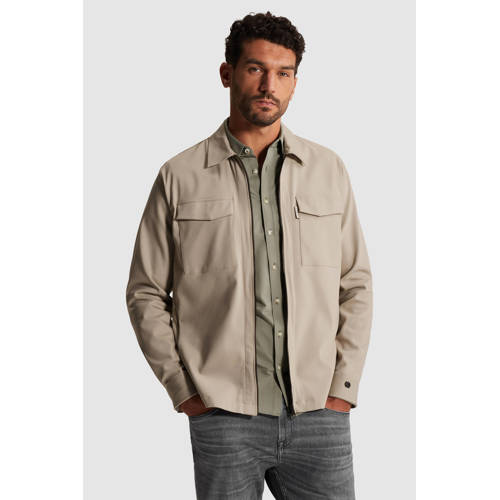 Cast Iron overshirt beige afbeelding