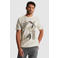 Cast Iron regular T-shirt ecru