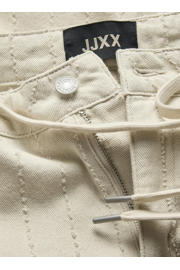 thumbnail: JJXX high waist jort met textuur ecru