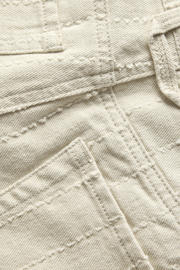 thumbnail: JJXX high waist jort met textuur ecru