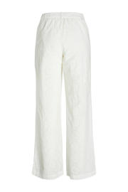 thumbnail: JJXX straight regular waist broek wit broderie