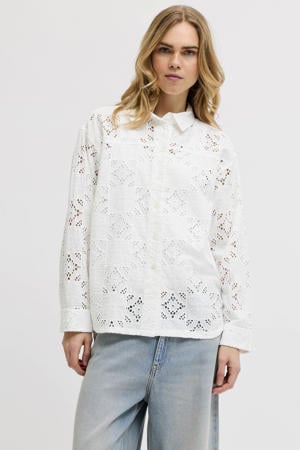 blouse wit broderie