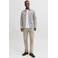 JACK & JONES PREMIUM regular casual overhemd met linnen grijs