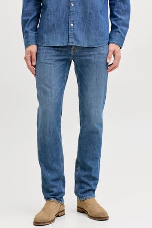 JJICLARK JJORIGINAL regular fit jeans mid blue