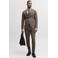 JACK & JONES ESSENTIALS super slim kostuum JPRFRANCO bruin