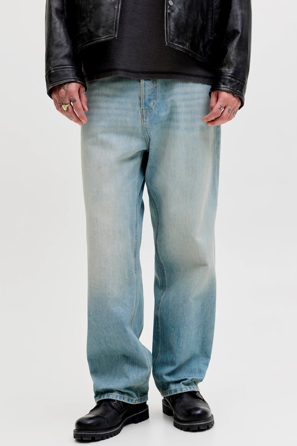 JACK & JONES JEANS INTELLIGENCE baggy jeans - blue denim