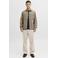 JACK & JONES PREMIUM regular casual overhemd met linnen groen