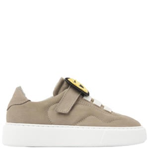 Vince Rush K leren sneakers taupe