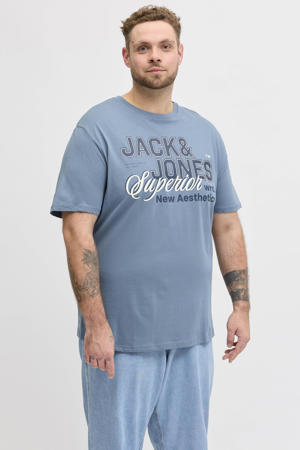 regular T-shirt Plus Size blauw