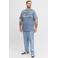 JACK & JONES PLUS SIZE regular T-shirt Plus Size blauw