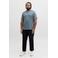 JACK & JONES PLUS SIZE regular T-shirt Plus Size blauw