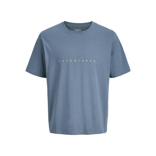 JACK & JONES PLUS SIZE regular T-shirt Plus Size blauw afbeelding